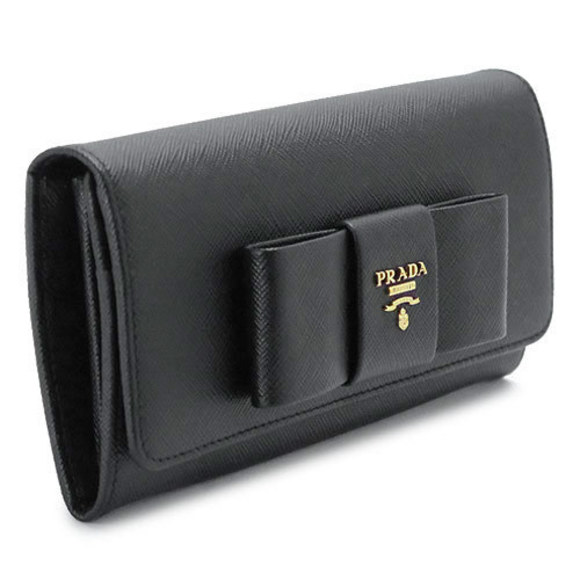 Prada Black Wallet Saffiano - Picture 1 of 6
